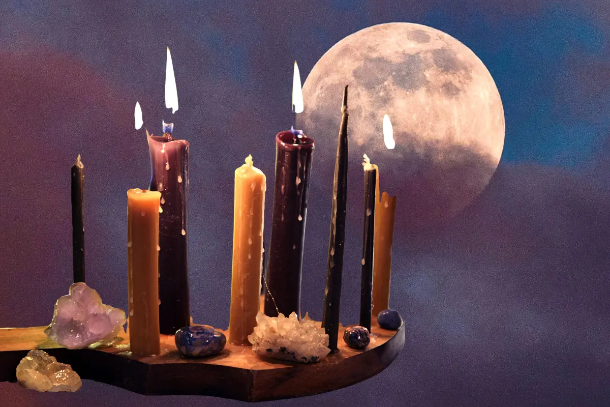 Octubre trae la poderosa Luna de Cazador, ideal para conectar con energías renovadoras y realizar rituales significativos. Foto: Canva
