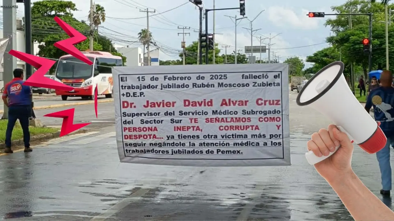 ¿Por qué manifestantes cerraron la avenida Internacional en Mérida?. Foto: Cortesía / Canva