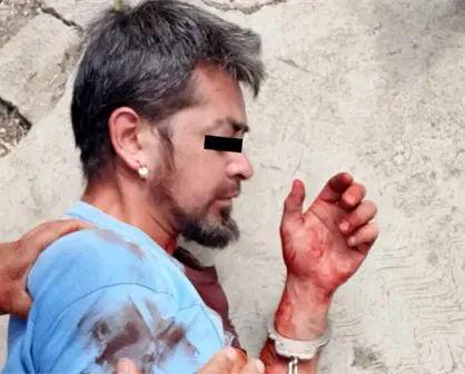 Ataca a su familia con un cuchillo en Ecatepec; estaba drogado y ebrio
