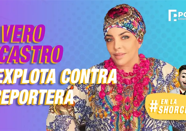 Verónica Castro aparece con tanque de oxígeno y explota contra reportera al ser cuestionada sobre brujería a Yolanda Andrade