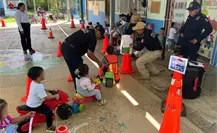 La SSP promueve seguridad vial y prevención entre infancias de Tecoh, Yucatán