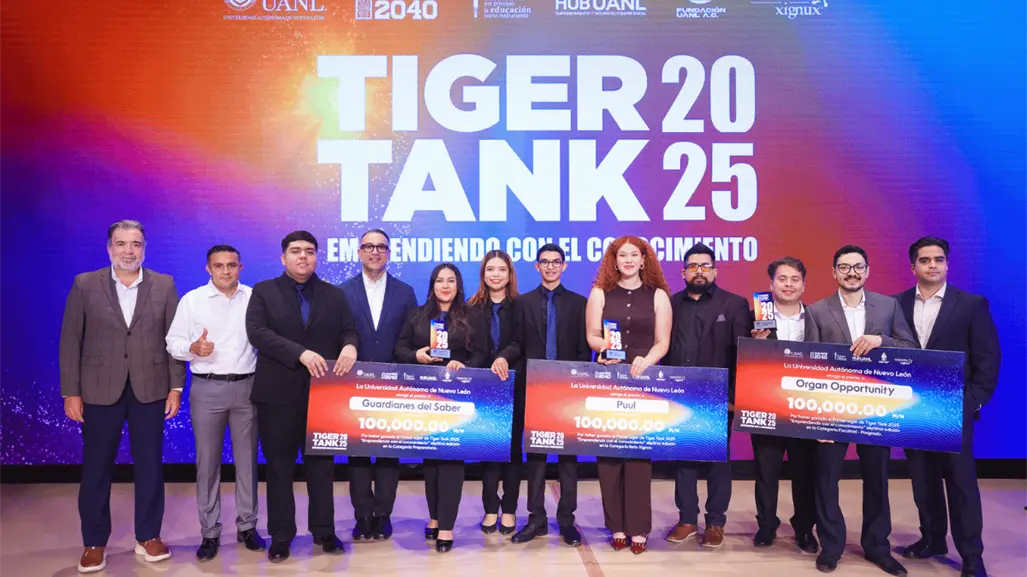 UANL reconoce proyectos emprendedores en la séptima edición de Tiger Tank 2025