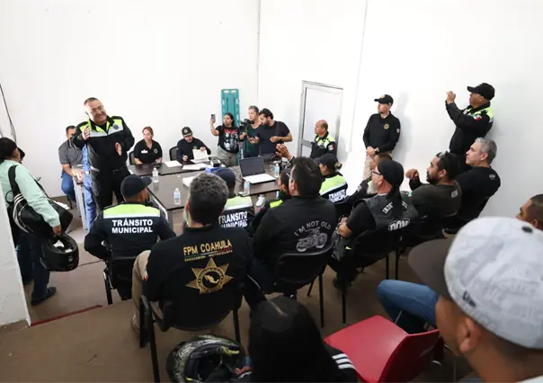 ¿Cuántos motociclistas en Saltillo han sido capacitados en seguridad vial hasta ahora?