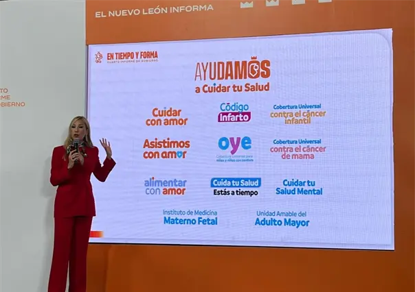 Salud en Nuevo León da salto histórico en atención a niños, mujeres y adultos mayores