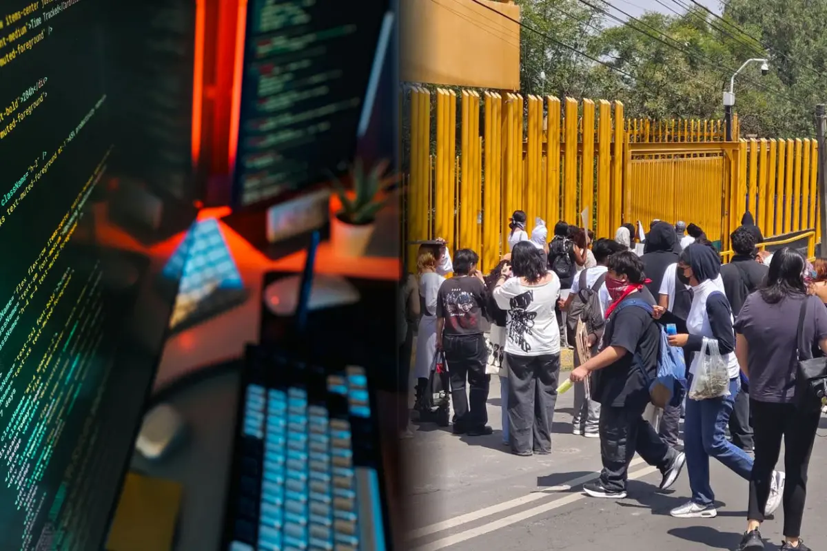 Imagen ilustrativa de vigilancia en redes sociales, estudiantes del CCH Sur. Foto: Canva | Luis Antonio Alfaro