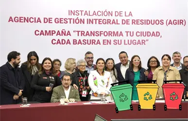 Clara Brugada lanza campaña "Transforma tu ciudad"; así se podrá reciclar 50% de la basura en CDMX