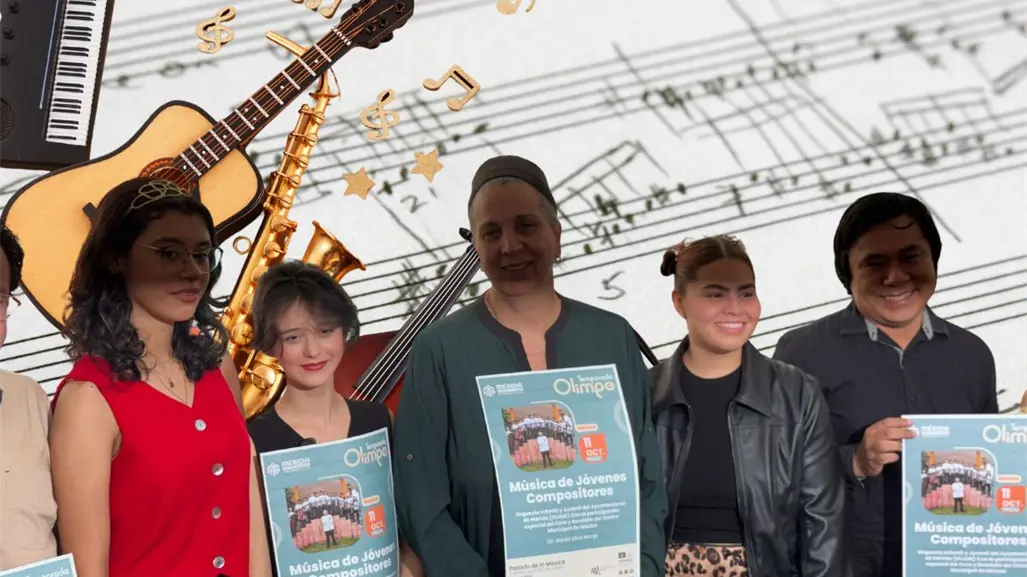 Nueva generación de compositores yucatecos tomará el escenario del Palacio de la Música en Mérida