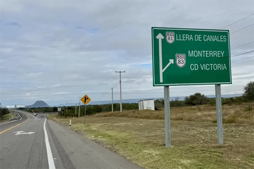 Carretera México 83. Foto: Carlos García
