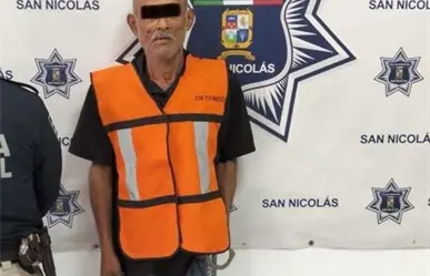 Hombre de 60 años detenido tras serie de robos en San Nicolás de los Garza