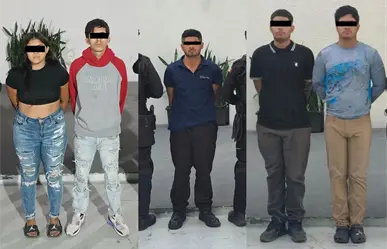 Capturan a seis presuntos narcomenudistas en operativos simultáneos