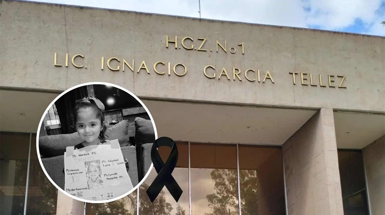 La niña Daenerys falleció tras una presunta negligencia médica en el IMSS de Durango. | Foto: Especial.