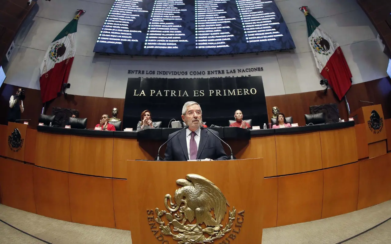 Juan Ramón de la Fuente. Foto: Senado de la República
