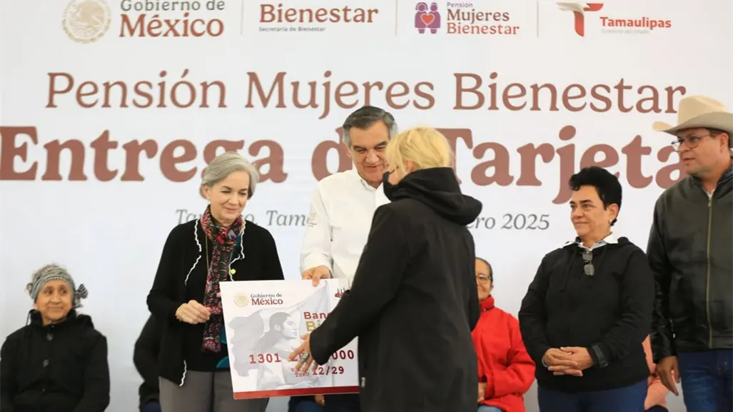 Inicia entrega de tarjetas para la pensión de mujeres bienestar ¿quiénes la reciben en Tamaulipas?