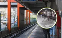 VIDEO | Hombre se desnuda en Metro CDMX y usuarios denuncian falta de vigilancia en estaciones