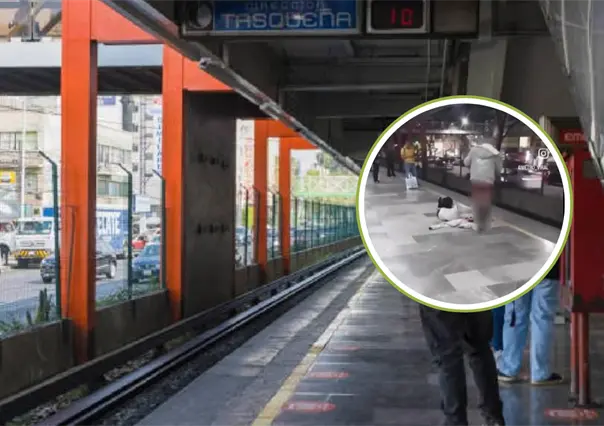VIDEO | Hombre se desnuda en Metro CDMX y usuarios denuncian falta de vigilancia en estaciones