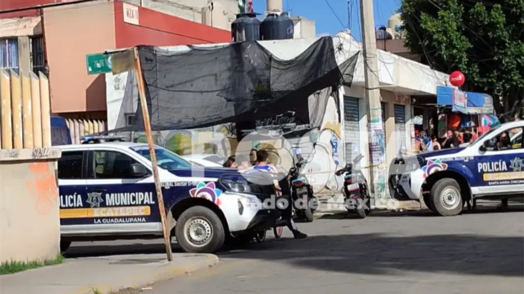 Ejecutan a hombre frente a secundaria en Ecatepec; agresores huyeron