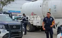 Intentaba descargar huachicol en una gasolinera de Ecatepec y fue sorprendido por la Marina