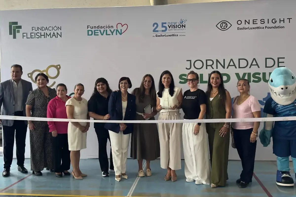 La Fundación Fleishman puso en marcha la tercera edición de la jornada de salud visual Regalo Extraordinario 2025, una campaña que ha cambiado la vida de miles de familias en el sur de Tamaulipas. Foto: Fundación Fleishman