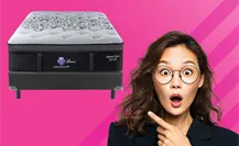 Liverpool tiene un juego de colchón y box con el 49% de descuento