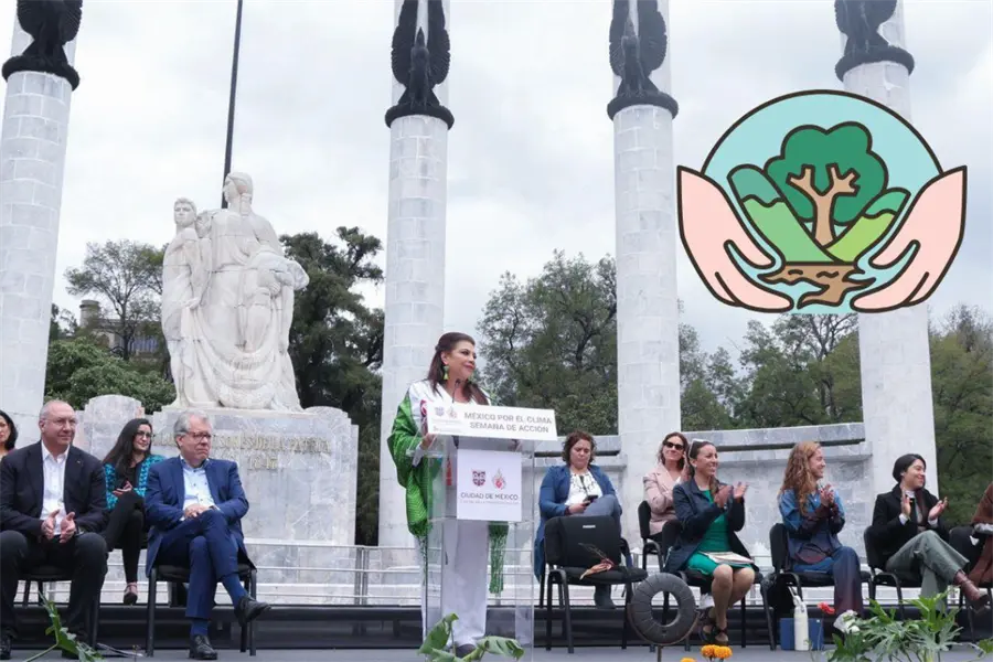 Clara Brugada anuncia nueva meta ambiental en CDMX: reducirá 35% sus emisiones para 2030