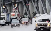VIDEO | Choque de pipa en Avenida Tláhuac provoca evacuaciones y caos vial