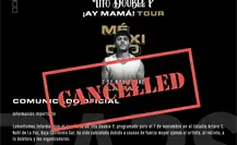 Tito Double P cancela su concierto en La Paz por este motivo