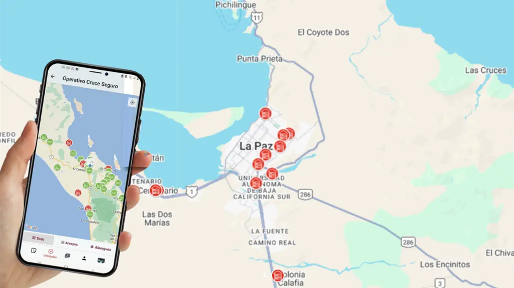 ¿Cómo ubicar tu refugio temporal en La Paz? Esto es lo que debes de saber