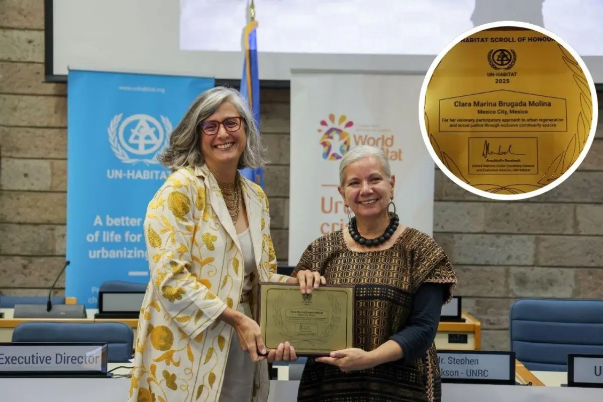 Premio a UTOPIAS en CDMX. Foto: Gobierno CDMX l Canva