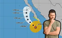 Huracán Priscilla sigue en categoría 2; se espera lluvia intensa y oleaje muy elevado en BCS