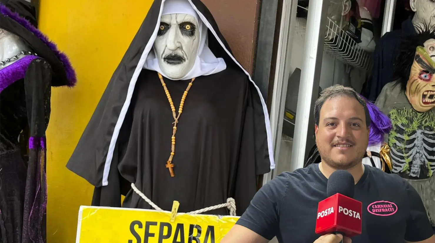 La fiebre de Halloween se desata en Saltillo. (Fotografía: Leslie Delgado)