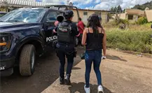 Mujer y menor secuestradas en tráiler son salvadas por autoridades de Edomex en Atlacomulco