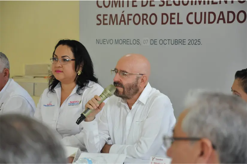 Raúl Quiroga Álvarez, secretario de Recursos Hidráulicos de Tamaulipas. Foto: Carlos García