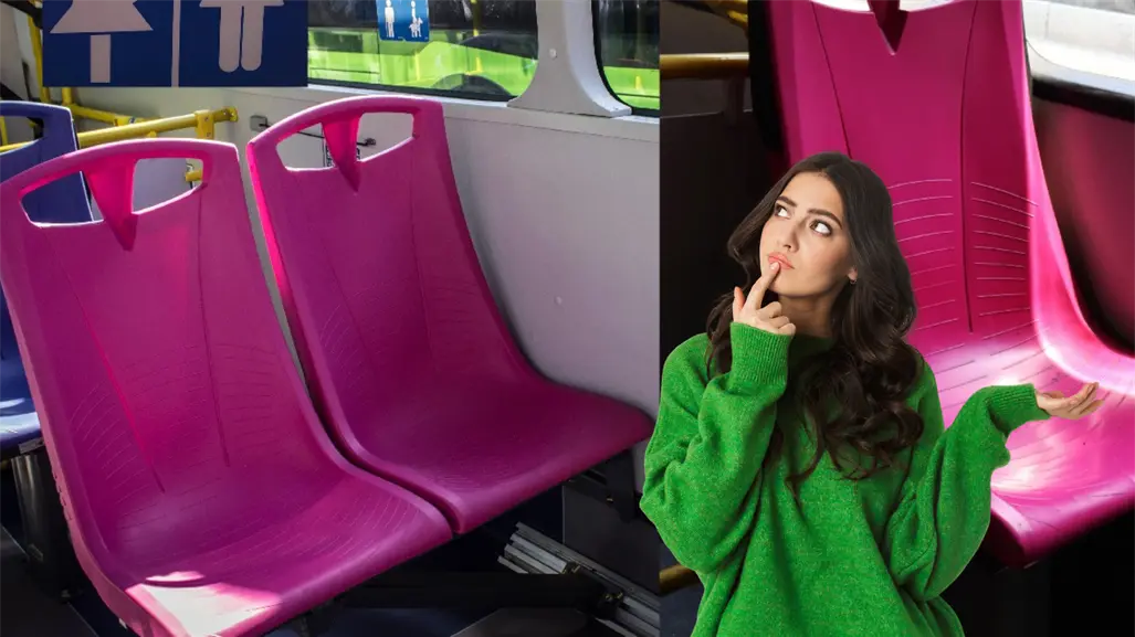 Promueven en Durango ´asientos rosas´ en el transporte público ¿para qué son?