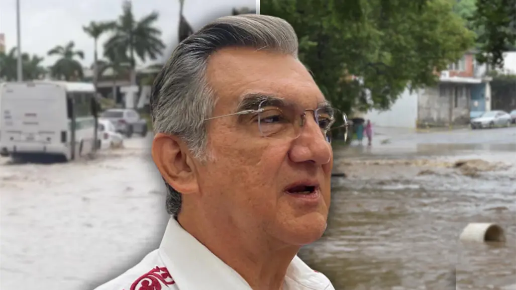 Américo Villarreal descarta afectaciones graves por lluvias en Tamaulipas
