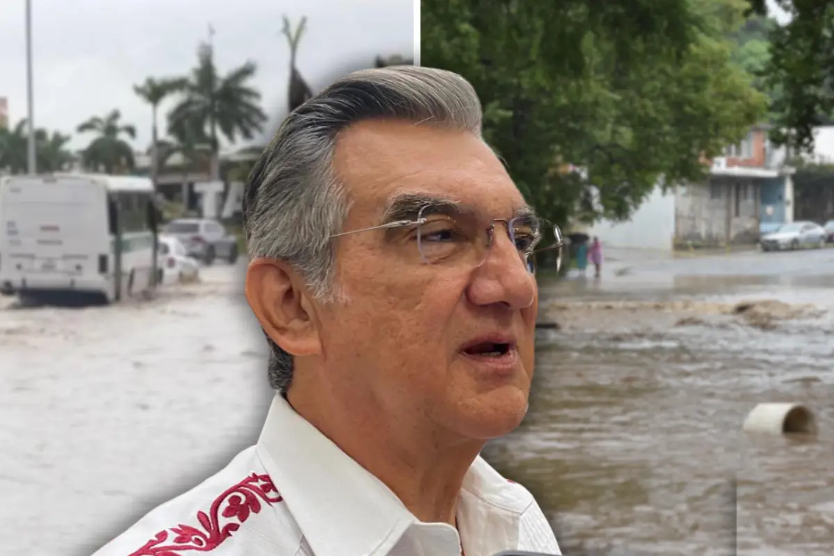 El gobernador de Tamaulipas descartó afectaciones graves relacionadas con las lluvias. Foto: Carlos García
