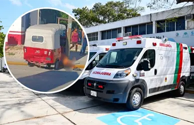 Ataque a balazos en Cancún deja a mototaxista grave