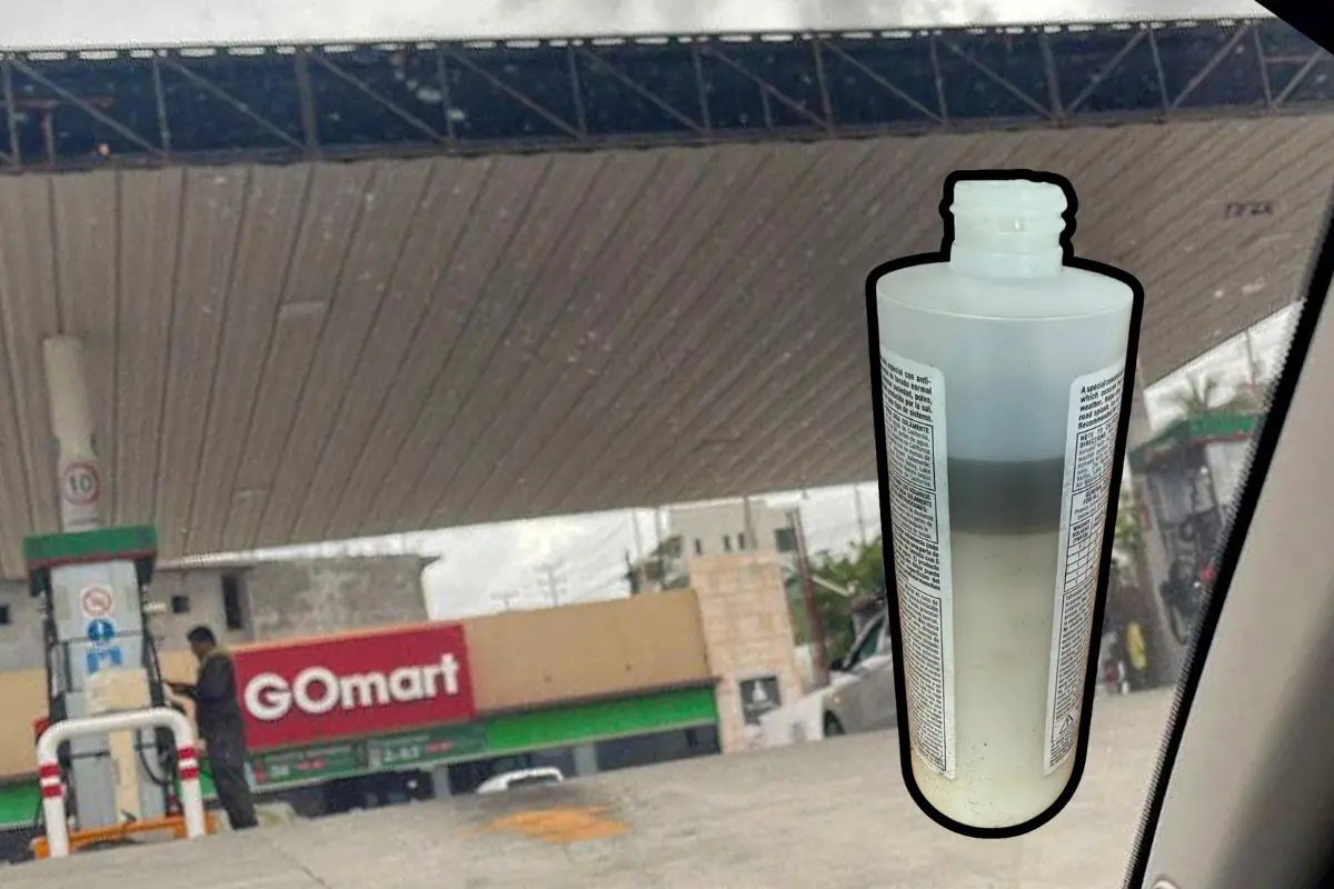 Esta es la gasolinera donde, supuestamente, venden gasolina revuelta con agua. Fotos: Cabo Noticias BCS.