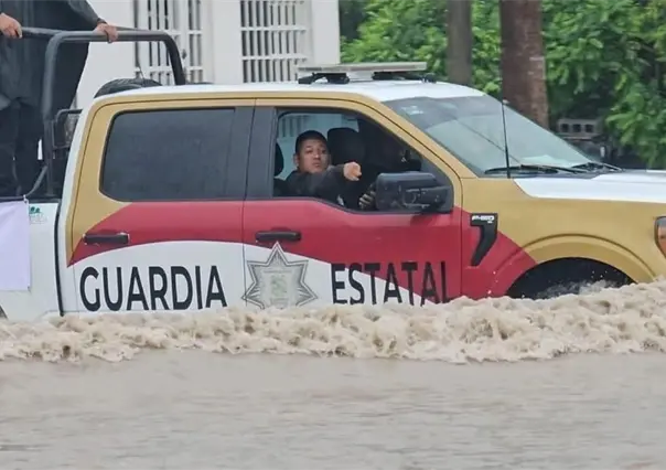 Guardia Estatal activa el Plan Tamaulipas en el sur del estado por fuertes lluvias