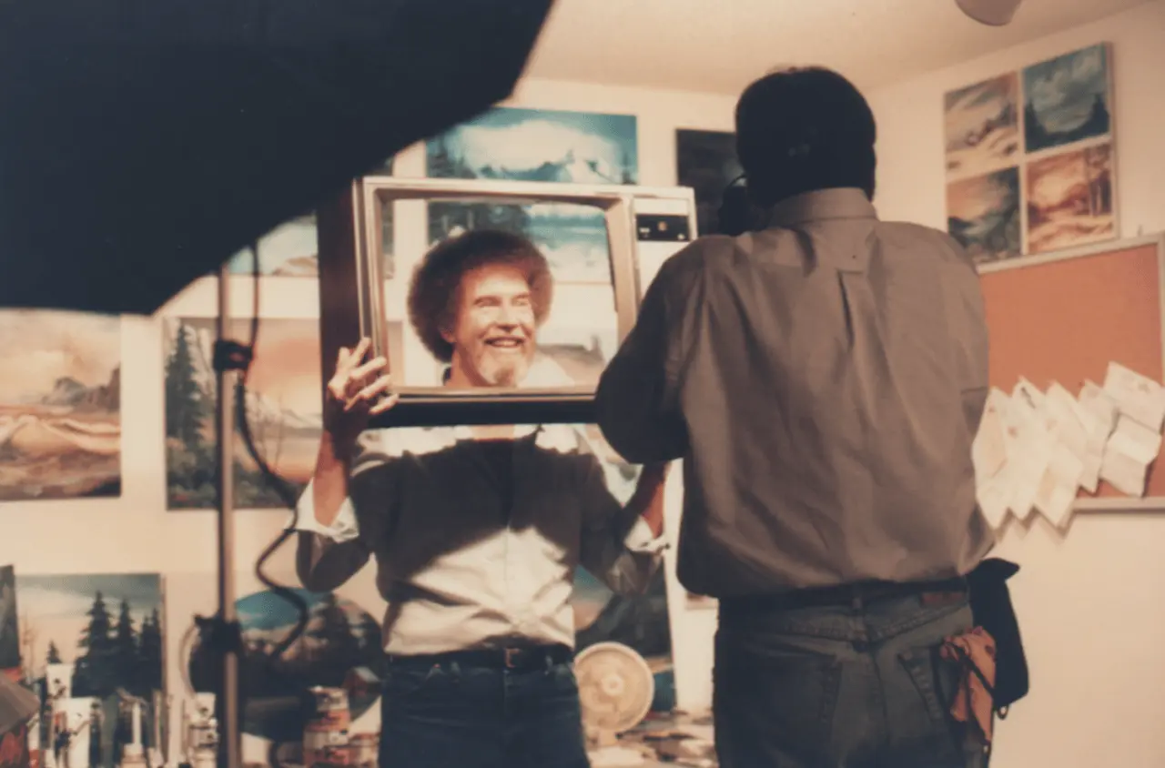 Subastarán pinturas de Bob Ross a beneficio de la televisión pública de Estados Unidos. Foto: X (@BobRossOfficial)