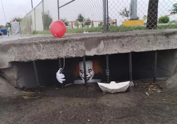 Halloween en Tamaulipas: ¿Pennywise regresa a las alcantarillas de Nuevo Laredo?