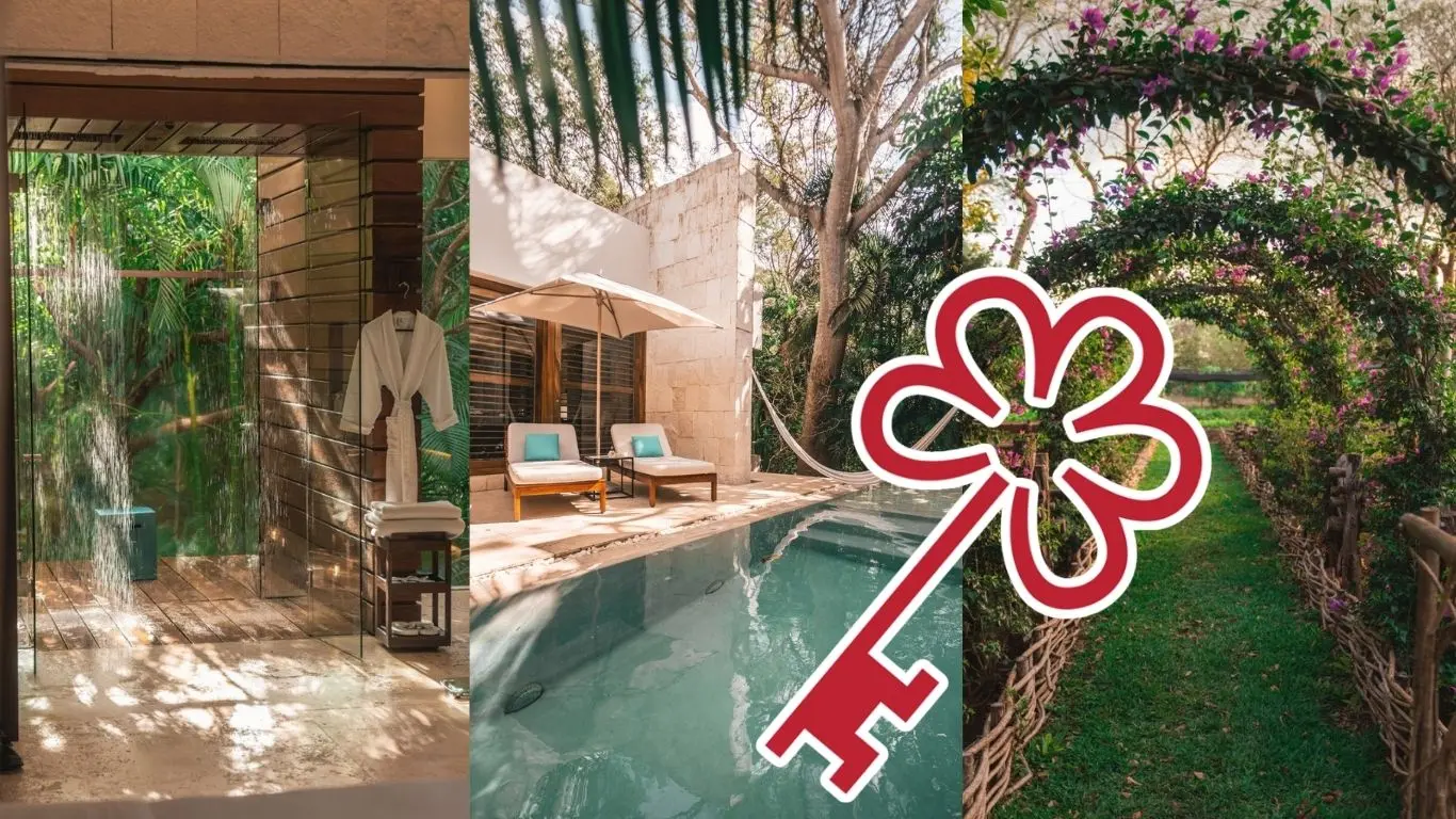 Conoce los hoteles galardonados de Yucatán este 2025. Foto: Chable Yucatán / Canva