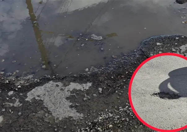 Lluvia en Durango: los baches se manifiestan en gran parte de la ciudad