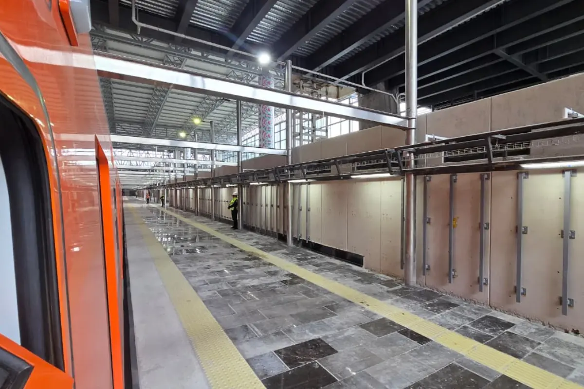 Línea 1 del Metro de CDMX. Foto: Mario Flores