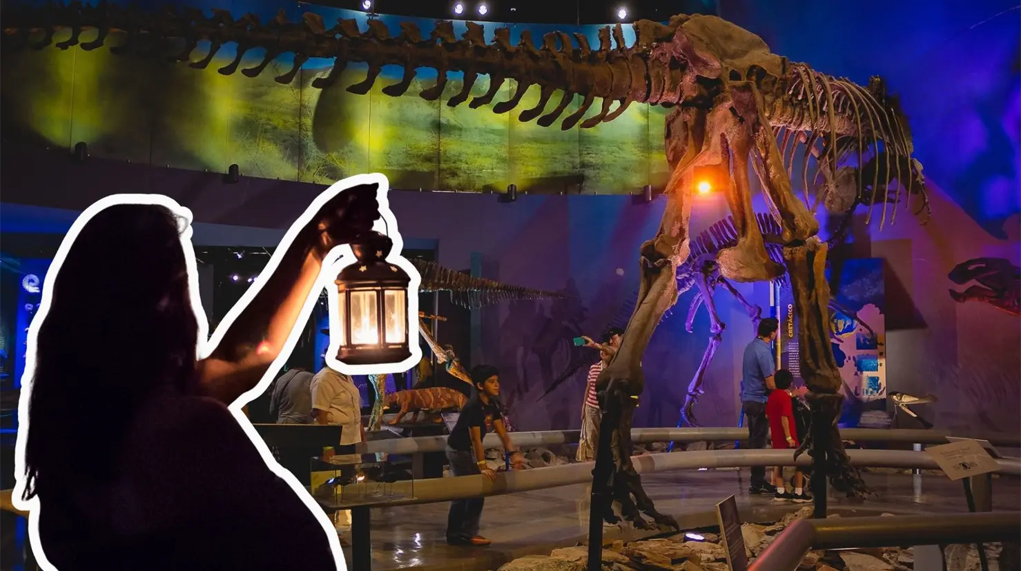 Vive la Noche de las Linternas en el Museo del Desierto de Saltillo. (Fotografía: Mude)