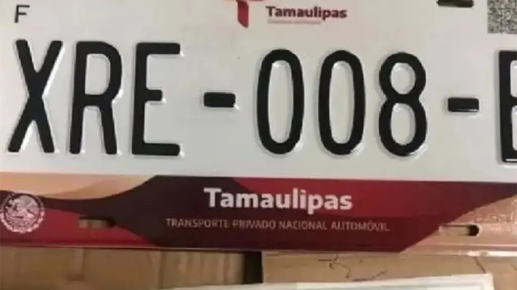 ¿Qué pasa si circulas con placas vencidas en Tamaulipas? Te lo contamos