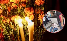 Quería hacer su altar de muertos con veladoras y flores robadas en Tampico