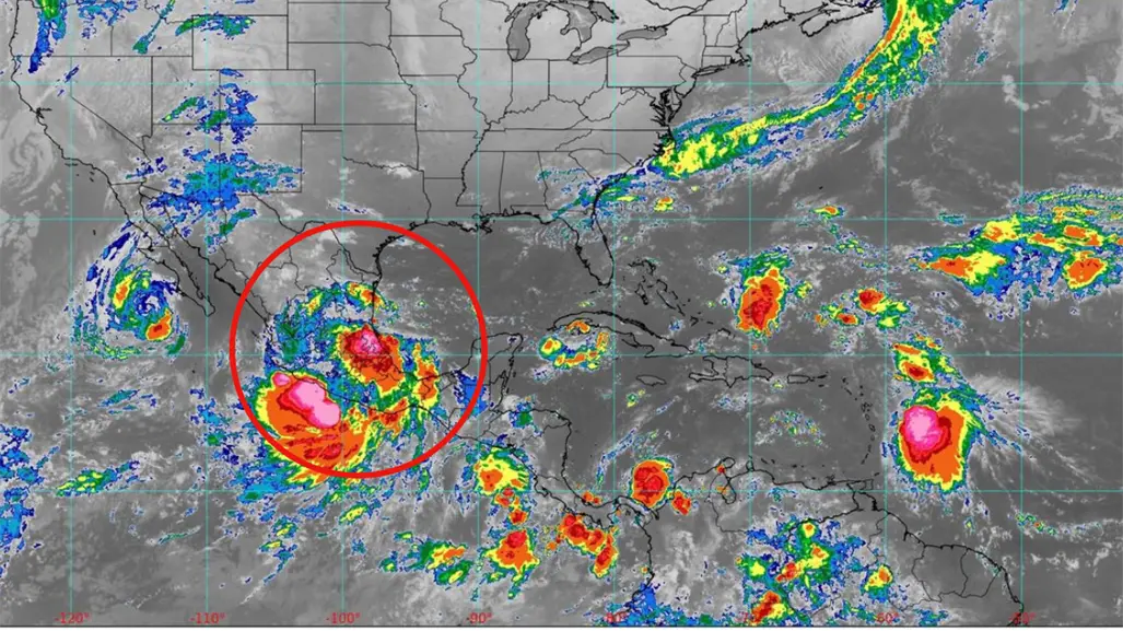 Protección Civil de Tampico emite recomendaciones por lluvias intensas en el sur del estado
