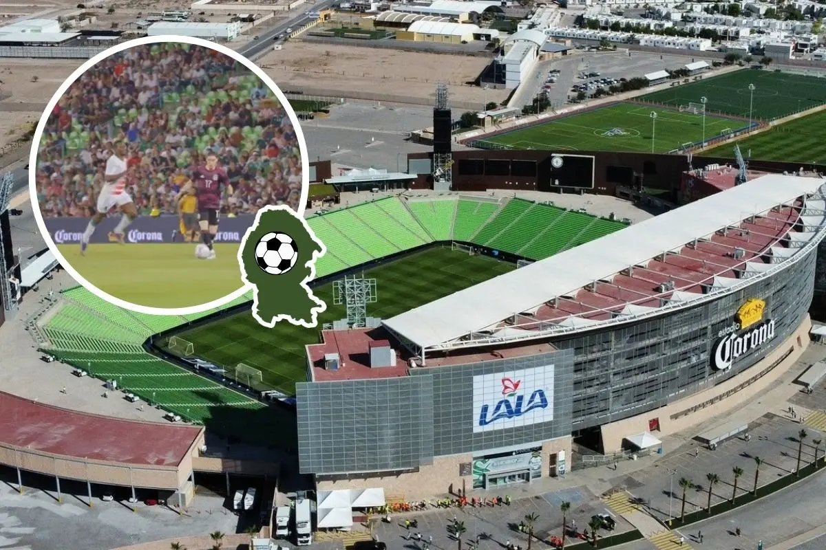 Así fue la ultima vez que la Selección Mexicana jugó en Torreón / Foto: Estadios FC | Selección Nacional de México | Canva