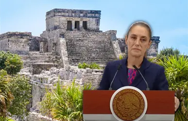 Claudia Sheinbaum habla sobre la crisis turística en Tulum en la conferencia mañanera