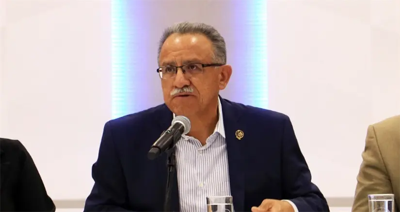 Dante Salgado, rector de la uabcs. Foto: Diario El Independiente.